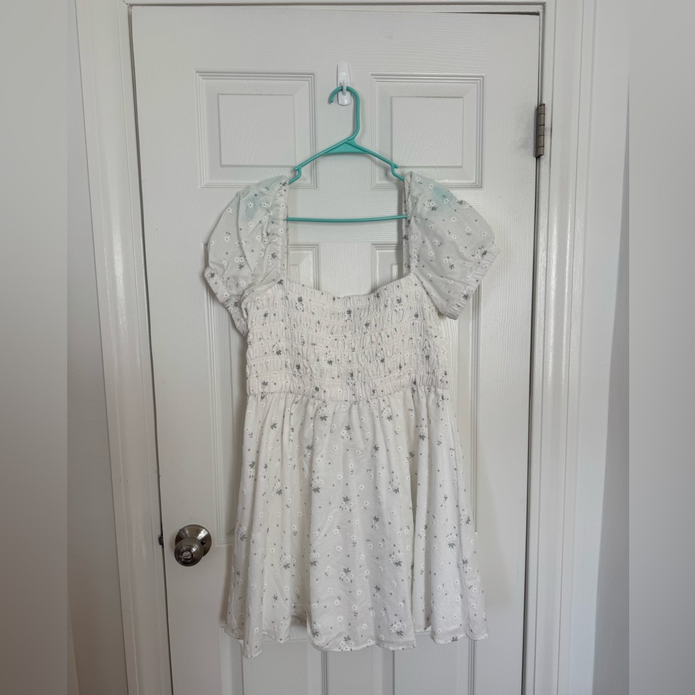 Altar'd State White Floral Dress